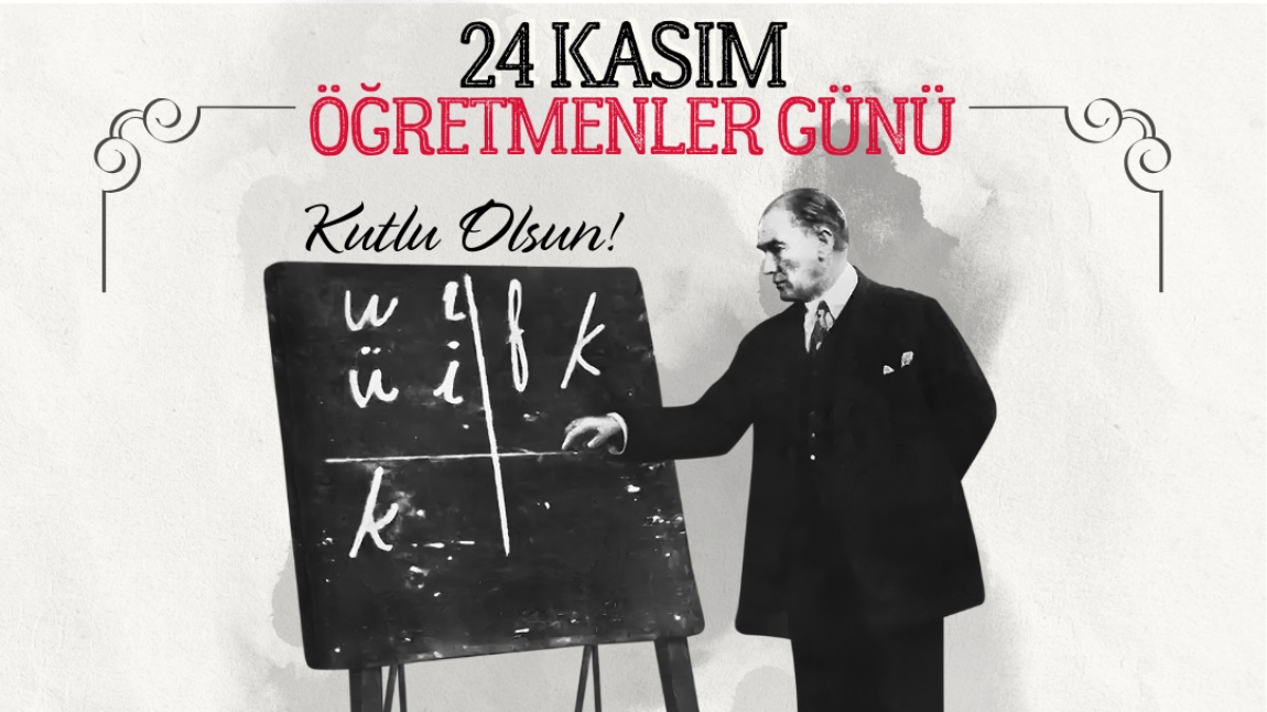 24 Kasım Öğretmenler Günü Pano Çalışmalarımız